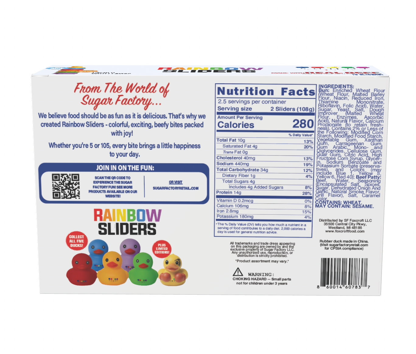Rainbow Slider | 5 Pack (Plain)
