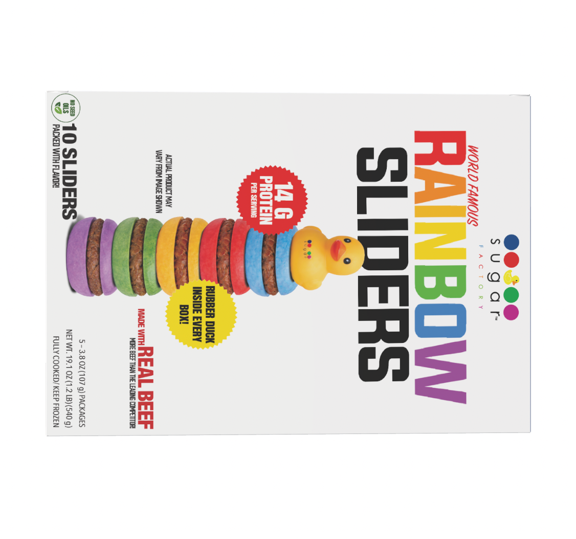 Rainbow Slider | 10 Pack (Plain)